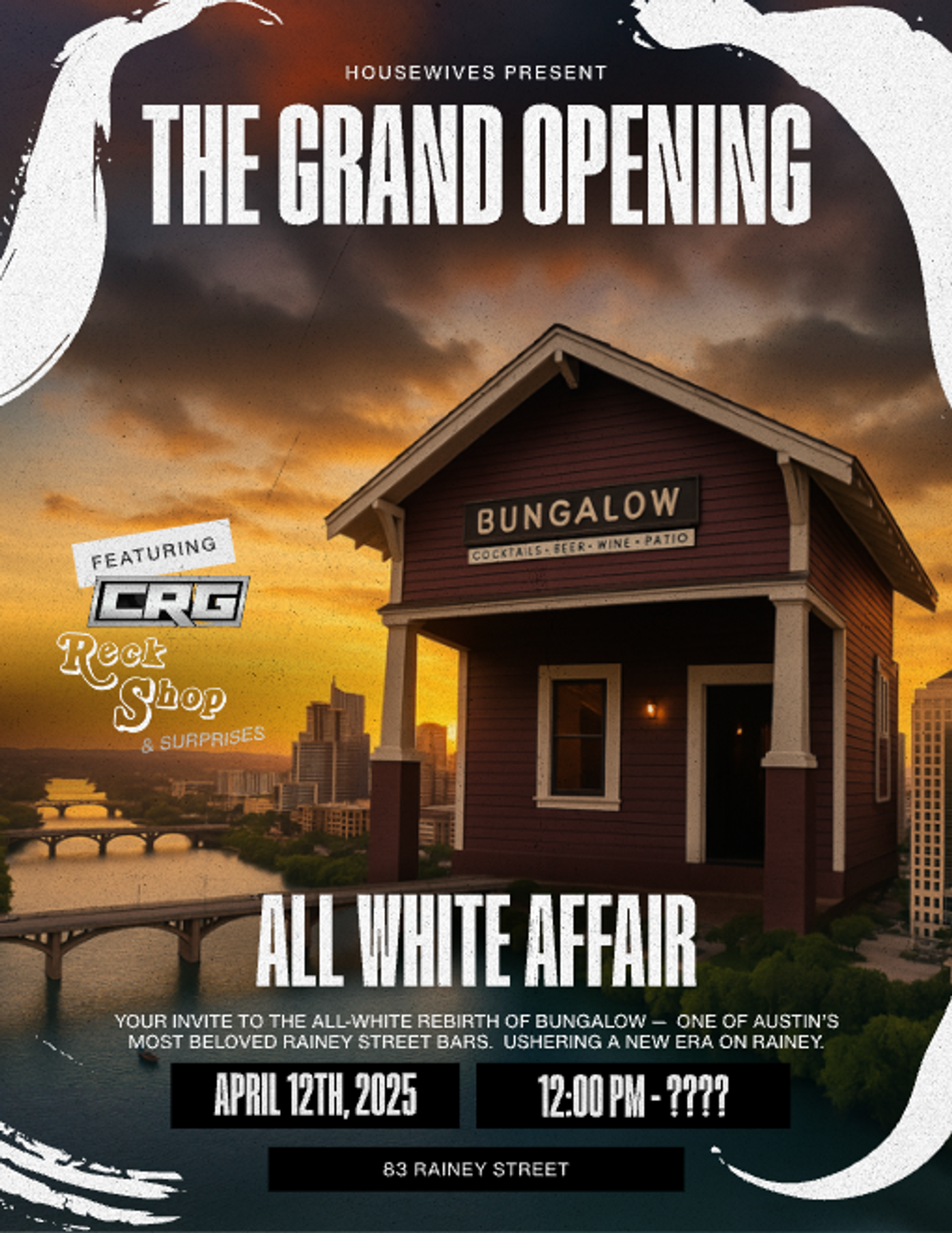 S3.E1: The GRAND OPENING flyer
