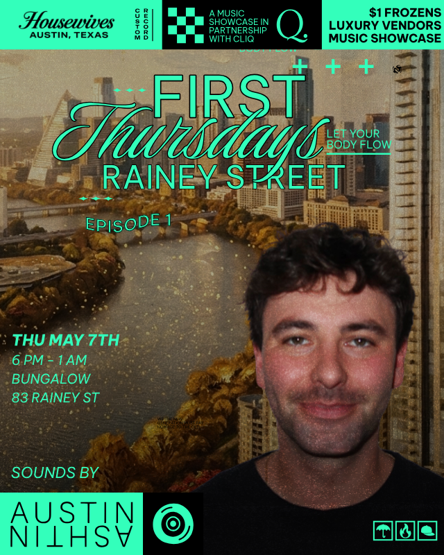 First Thursdays! flyer