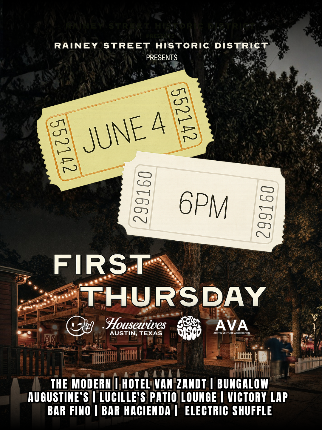 First Thursday flyer