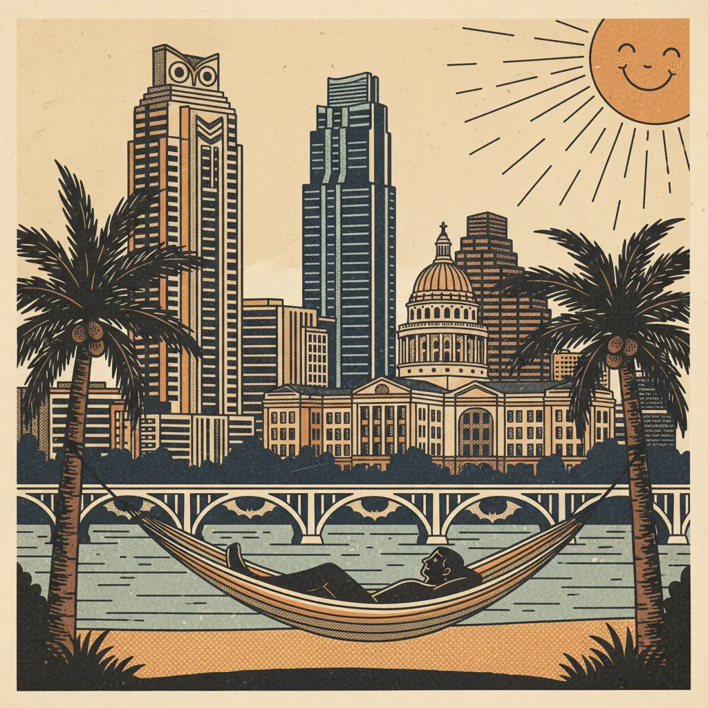 Editorial illustration: FINALLY, A DAY THAT DOESN'T REQUIRE THERAPY