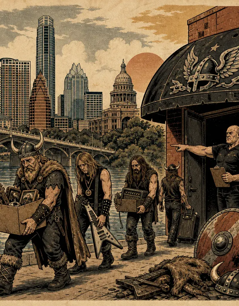 THE GODS OF NOISE GOT EVICTED: VALHALLA AT 710 RED RIVER ST. TO CLOSE AFTER 17 YEARS