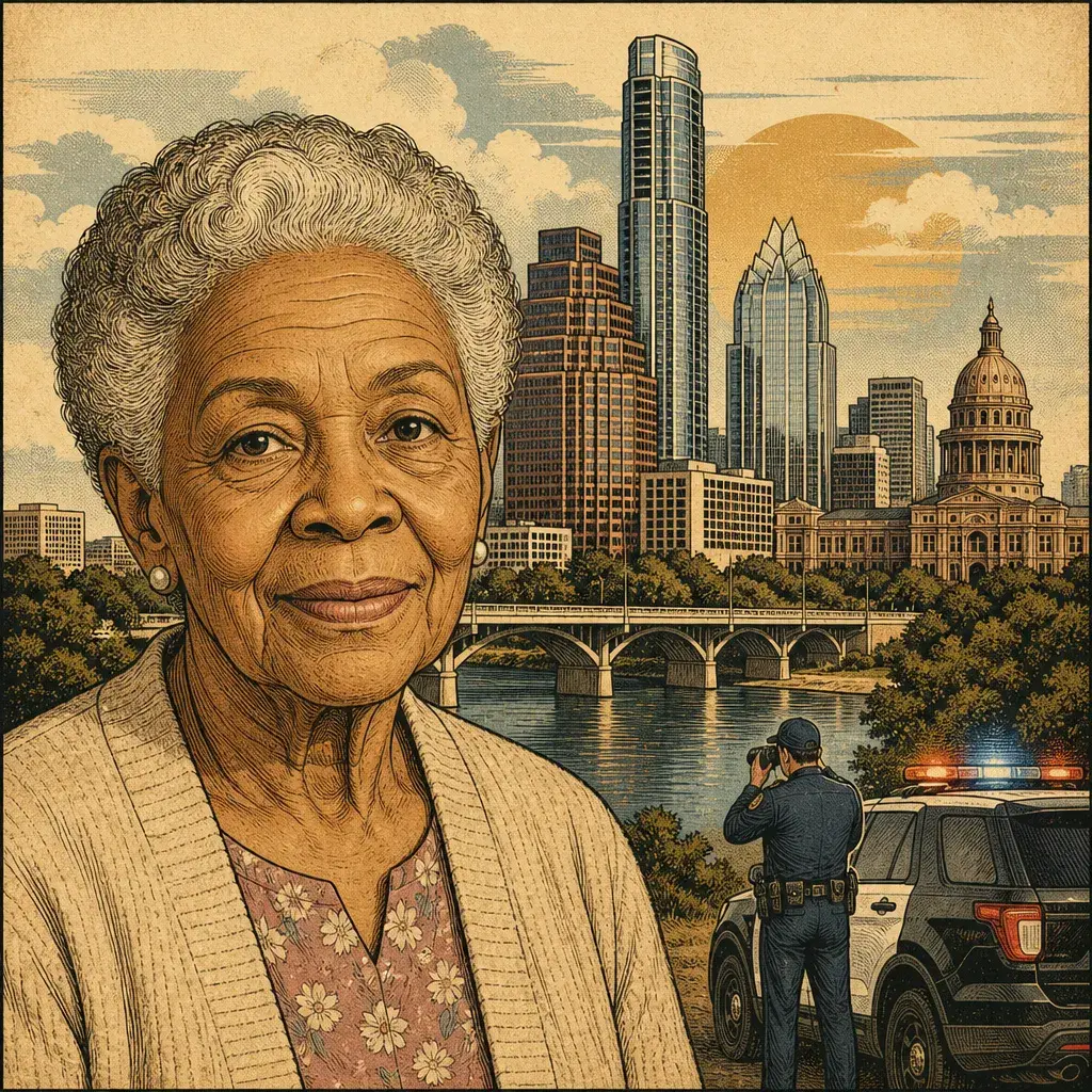 Editorial illustration: POLICE SEARCHING FOR MISSING 86-YEAR-OLD URALENE DAVIS-WILLIAMS IN NORTHEAST AUSTIN