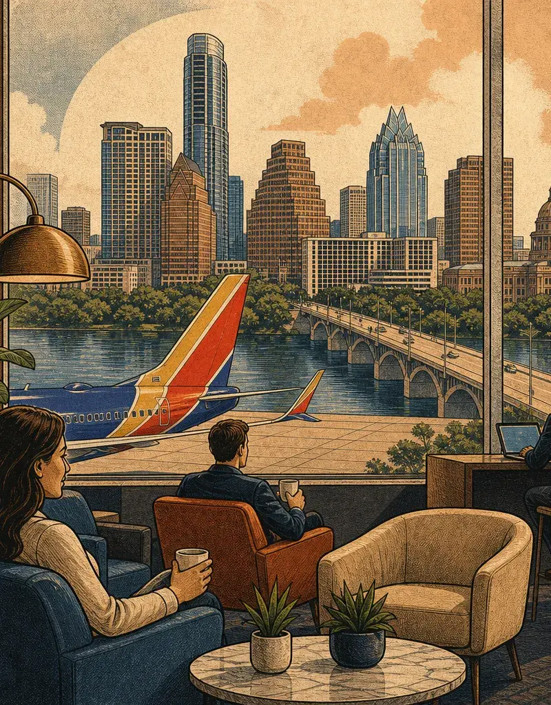 SOUTHWEST TO BUILD FIRST AIRPORT LOUNGE AT AUSTIN-BERGSTROM