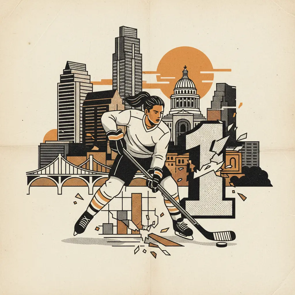 Editorial illustration: HILARY KNIGHT OFFICIALLY A STATISTIC