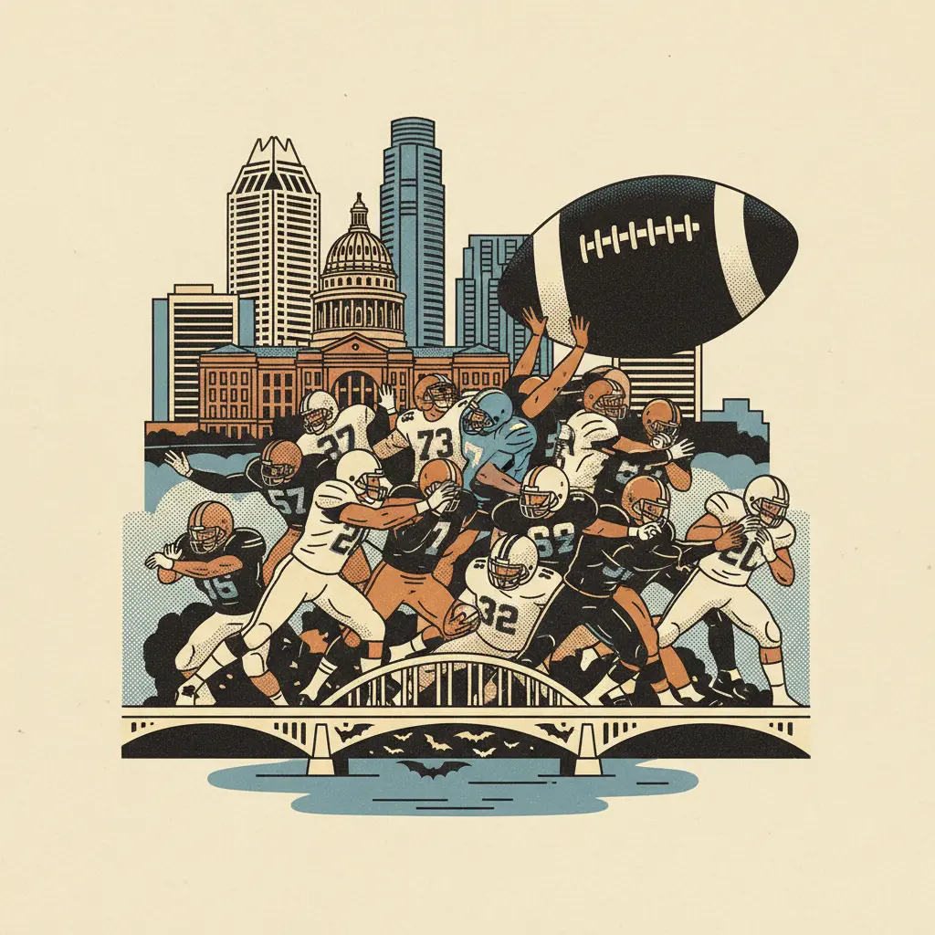 Editorial illustration: SUPER BOWL SHUTOUT? NOT ON OUR WATCH.