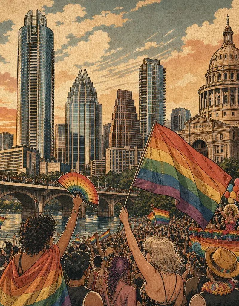 HAVE YOUR PATIENCE REASSIGNED — AUSTIN PRIDE 2026: FIESTA GARDENS FESTIVAL AND DOWNTOWN PARADE STARTS 8 PM THIS WEEKEND