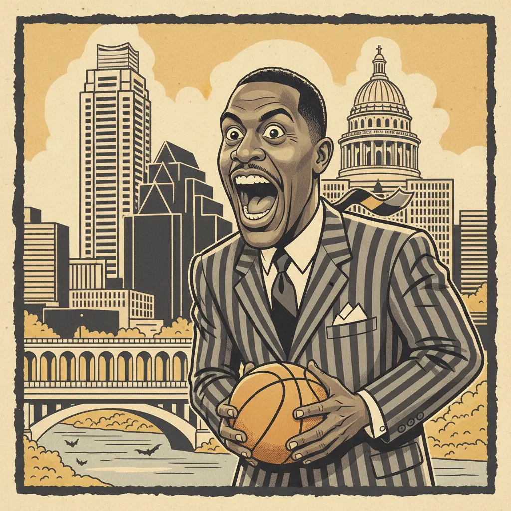 Editorial illustration: THE AUDACITY OF KENDRICK PERKINS