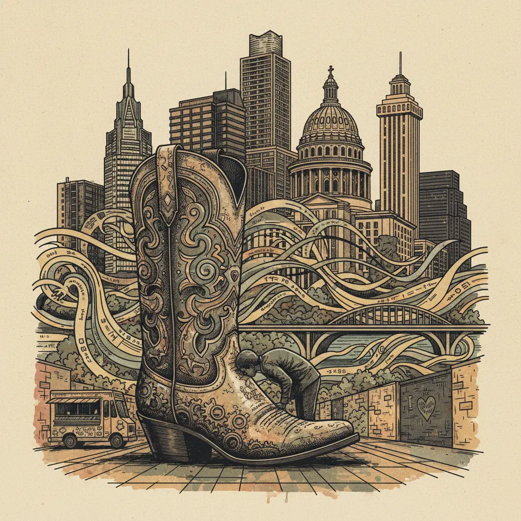 Editorial illustration: DON'T FORGET TO KISS THE BOOT: A NEW TAX DEDUCTION HAS ENTERED THE CHAT
