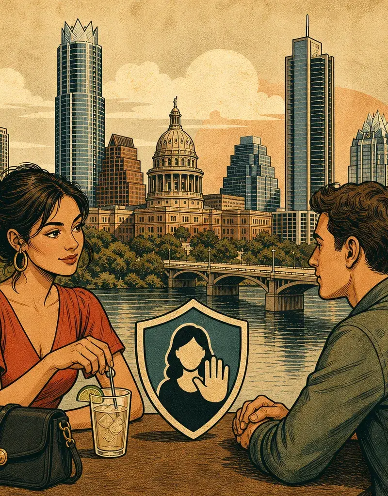 A LITTLE EXTRA DEFENSE AGAINST BAD DATES — SIP SAFELY PROGRAM GETS $20,000 IN AUSTIN'S $6.6B BUDGET