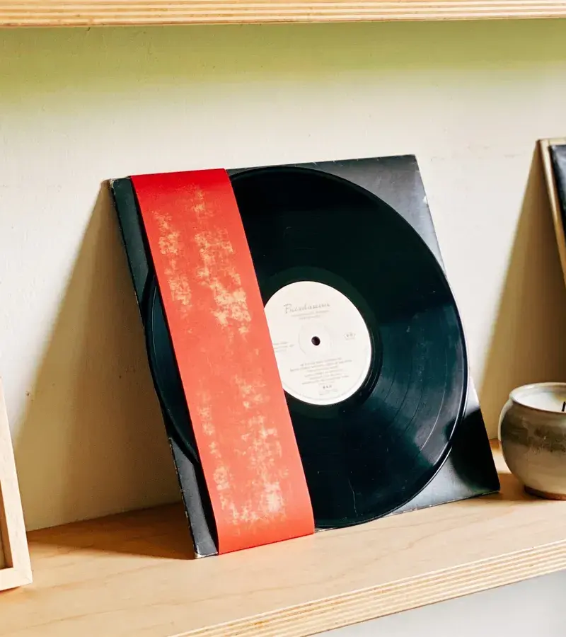 Editorial illustration: OBI OPENS ON SOUTH LAMAR WITH ART BOOKS, RECORDS AND RARE OBJECTS