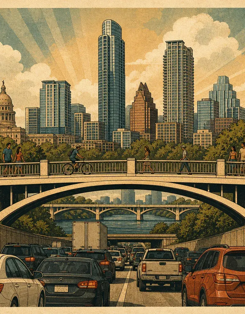 THE BRIDGE IS BACK, YOU'RE STILL STUCK: MLK BOULEVARD BRIDGE OVER I-35 REOPENS AFTER TWO YEARS