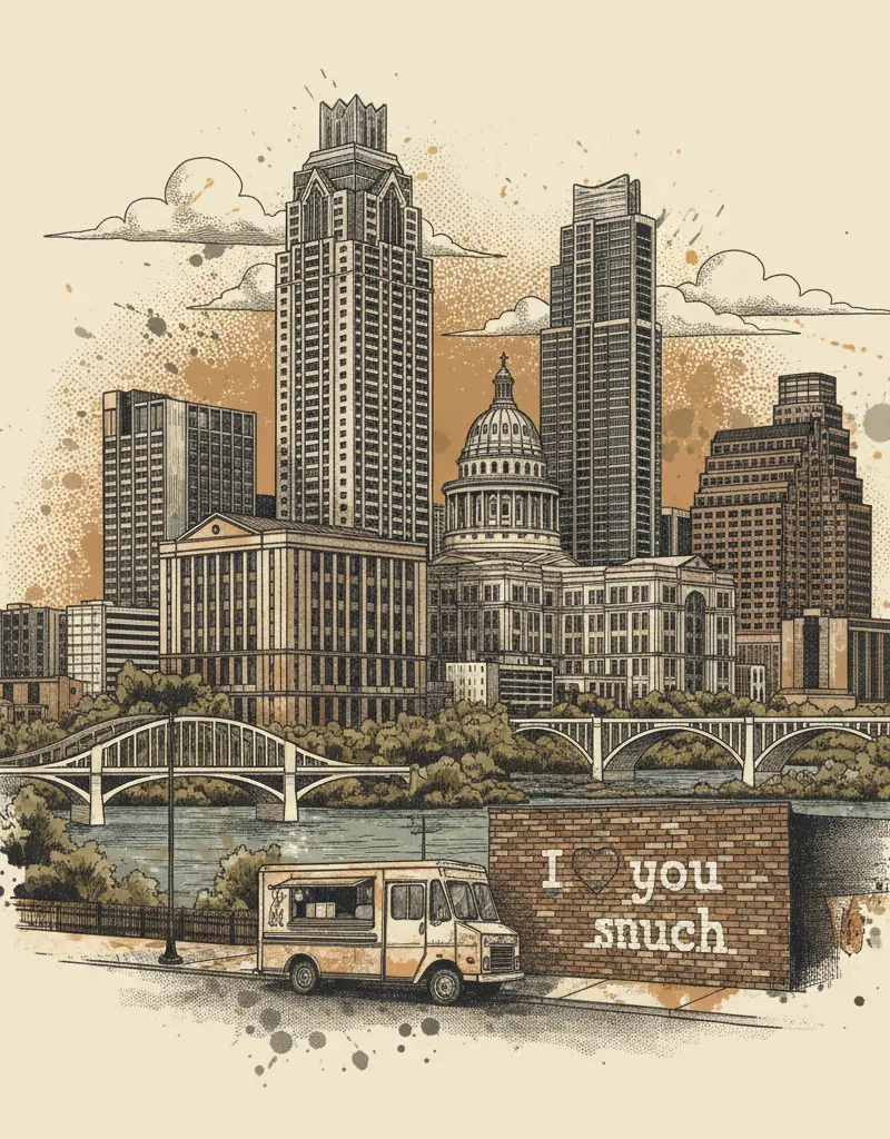 Editorial illustration: JUDGE DELAYS IMPLEMENTATION OF TEXAS DEI BAN: RACISM IS CANCELED... FOR NOW