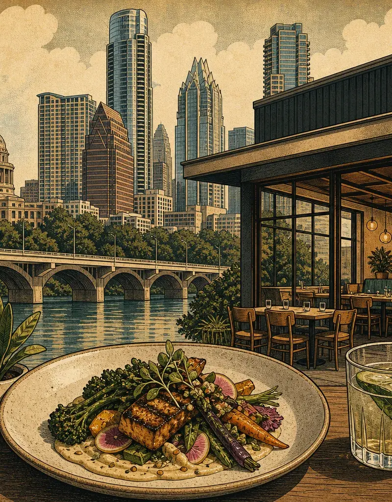 VEGAN FANCY FOR THE REST OF US WHO STILL LIKE FLAVOR: FABRIK MOVES TO TARRYTOWN — 3108 WINDSOR RD., OPENED JULY 13, 36-SEAT TASTING ROOM