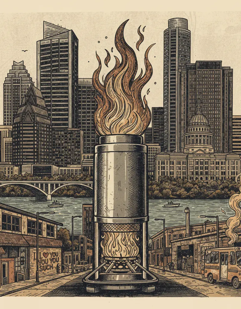 Editorial illustration: AROEVES AIR PURIFIERS ARE NOW A FIRE FEATURE (SOLD SEPARATELY)